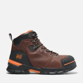 Bottes de travail Endurance Ev Comp-Toe pour homme – Marron teck/Orange