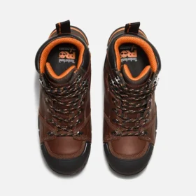 Bottes de travail Endurance Ev Comp-Toe pour homme – Marron teck/Orange