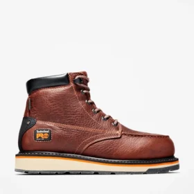 Bottes de travail Gridworks 6-Inch Boot à embout en alliage pour homme – Marron
