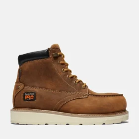 Bottes de travail Gridworks 6-Inch Boot à embout en alliage pour homme – Marron doré