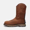 Bottes de travail imperméables à bout composite True Grit USA pour homme, à enfiler