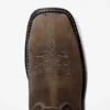 Bottes de travail imperméables à enfiler True Grit pour homme – Café