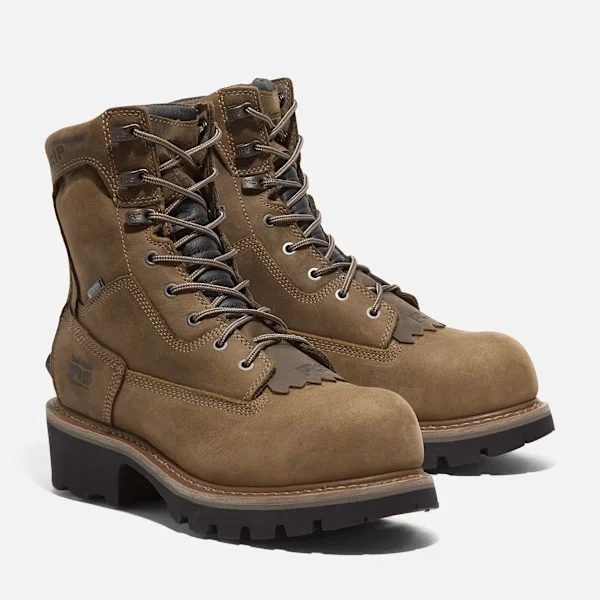 Bottes de travail imperméables Evergreen Logger à embout composite pour homme Bottes de travail imperméables Evergreen Logger à embout composite pour homme