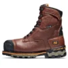 Bottes de travail imperméables Pro Boondock à embout composite 8 pouces « Marron »