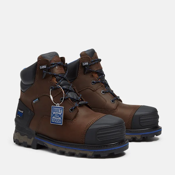 Bottes de travail imperméables Timberland PRO X Ford Boondock 6 pour homme Bottes de travail imperméables Timberland PRO X Ford Boondock 6 pour homme