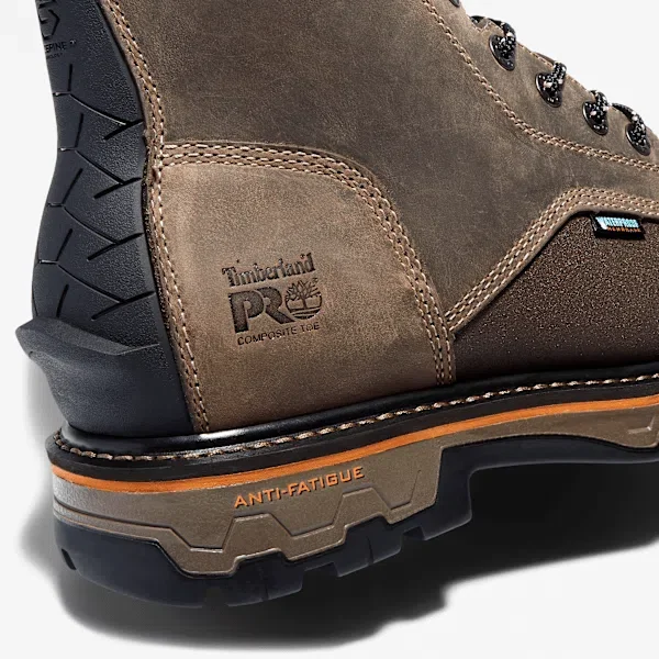 Bottes de travail imperméables True Grit 8 à embout composite pour homme Bottes de travail imperméables True Grit 8 à embout composite pour homme