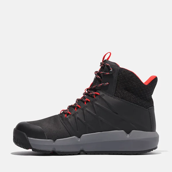 Bottes de travail Morphix 6-Inch Boot à embout composite pour homme – Noir/Rouge Bottes de travail Morphix 6-Inch Boot à embout composite pour homme – Noir/Rouge