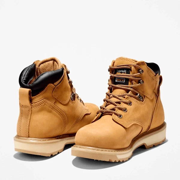 Bottes de travail Pit Boss 6 à embout en acier pour homme Bottes de travail Pit Boss 6 à embout en acier pour homme
