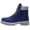 Bottes de travail PRO x Pabst Blue Ribbon à bout souple de 15 cm « Blue Nubuck »