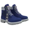 Bottes de travail PRO x Pabst Blue Ribbon à bout souple de 15 cm « Blue Nubuck »