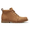 Bottes Earthkeepers en cuir Chukka à coupe large « Marron Nubuck »