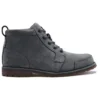 Bottes Earthkeepers en cuir Chukka à coupe large « Nubuck foncé »