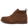 Bottes Earthkeepers en cuir, coupe large, style chukka « Nubuck marron moyen »