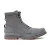 Bottes Earthkeepers Original en cuir, 15 cm, coupe large « Dark Grey Nubuck »
