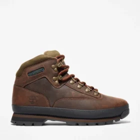 Bottes en cuir Euro Hiker pour homme – Marron