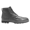 Bottes en cuir imperméables à bout mocassin Port Union « Noir »