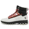 Bottes GreenStride Edge imperméables à coupe large « White Nubuck »
