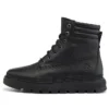 Bottes GreenStride Ray City 6-Inch imperméables à largeur ajustée « Noir Full Grain »