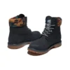 Bottes Heritage 6-Inch Boot imperméables « Nubuck noir avec camouflage »
