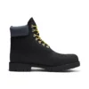 Bottes Heritage 6-Inch imperméables « Cuir régénératif noir »