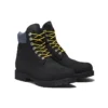 Bottes Heritage 6-Inch imperméables « Cuir régénératif noir »