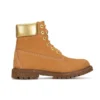 Bottes Heritage 6-Inch imperméables « Nubuck blé et doré »