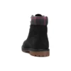 Bottes Heritage 6-Inch imperméables « Nubuck noir avec motif à carreaux rose-bleu sarcelle »