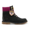 Bottes Heritage 6-Inch imperméables « Nubuck noir et rose »