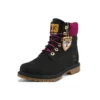 Bottes Heritage 6-Inch imperméables « Nubuck noir et rose »