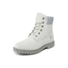 Bottes Heritage 6-Inch « Nubuck blanc et argent »