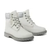 Bottes Heritage 6-Inch « Nubuck blanc et argent »