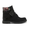 Bottes Heritage Cupsole « Nubuck noir à motifs floraux »