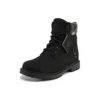Bottes Heritage Cupsole « Nubuck noir à motifs floraux »