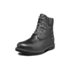 Bottes Heritage Premium imperméables en cuir étain de 15 cm « Noir »