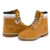 Bottes Heritage Premium Waterproof de 15 cm « Nubuck blé et rayures »
