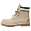Bottes Heritage à semelle cupsole de 15 cm « Nubuck beige et noir »