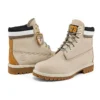 Bottes Heritage à semelle cupsole de 15 cm « Nubuck beige et noir »