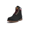 Bottes Heritage à semelle cupsole de 15 cm « Nubuck noir et rouge »