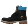 Bottes imperméables 6-Inch Premium de 15 cm « Nubuck noir et bleu »