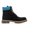 Bottes imperméables 6-Inch Premium de 15 cm « Nubuck noir et bleu »