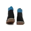 Bottes imperméables 6-Inch Premium de 15 cm « Nubuck noir et bleu »