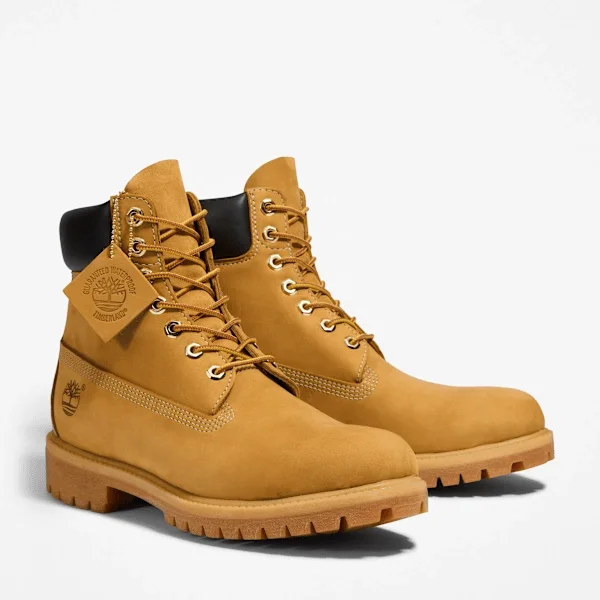 Bottes imperméables 6-Inch Premium pour homme de 15 cm – Nubuck blé Bottes imperméables 6-Inch Premium pour homme de 15 cm – Nubuck blé