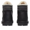 Bottes imperméables à doublure chaude Britton Road « Noir pleine fleur »