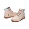 Bottes imperméables haut de gamme de 15 cm « Pink Full Grain »