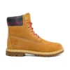 Bottes imperméables Heritage 6-Inch « Blé Nubuck with Pink Teal Plaid »