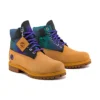 Bottes imperméables Heritage 6-Inch Boot « Nubuck blé avec imprimé »