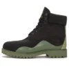 Bottes imperméables Heritage 6-Inch Boot « Nubuck noir et vert »