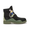 Bottes imperméables Heritage 6-Inch Boot « Nubuck noir et vert »
