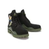 Bottes imperméables Heritage 6-Inch Boot « Nubuck noir et vert »