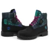 Bottes imperméables Heritage NL Sky 6-Inch Boot « Nubuck noir avec imprimé »